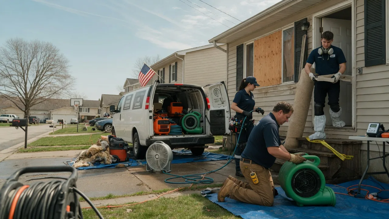 Water Damage Restoration in North, VA near me